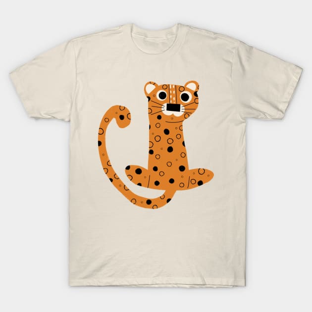 Cheetah kawaii T-Shirt by bruxamagica